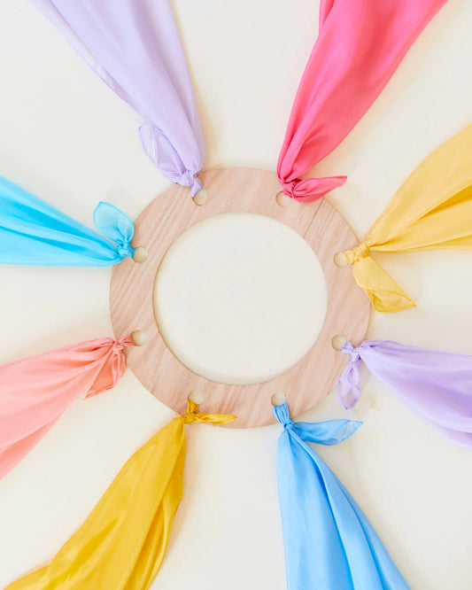 Sarah's Silks May Day Playsilk Ring