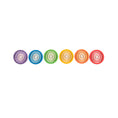 Load image into Gallery viewer, Grapat Nest Rings In Rainbow Colors Quality European Wood Toys