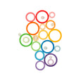Load image into Gallery viewer, Grapat Nest Rings In Rainbow Colors Quality European Wood Toys