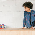 Load image into Gallery viewer, Grapat Nest Rings In Rainbow Colors Quality European Wood Toys