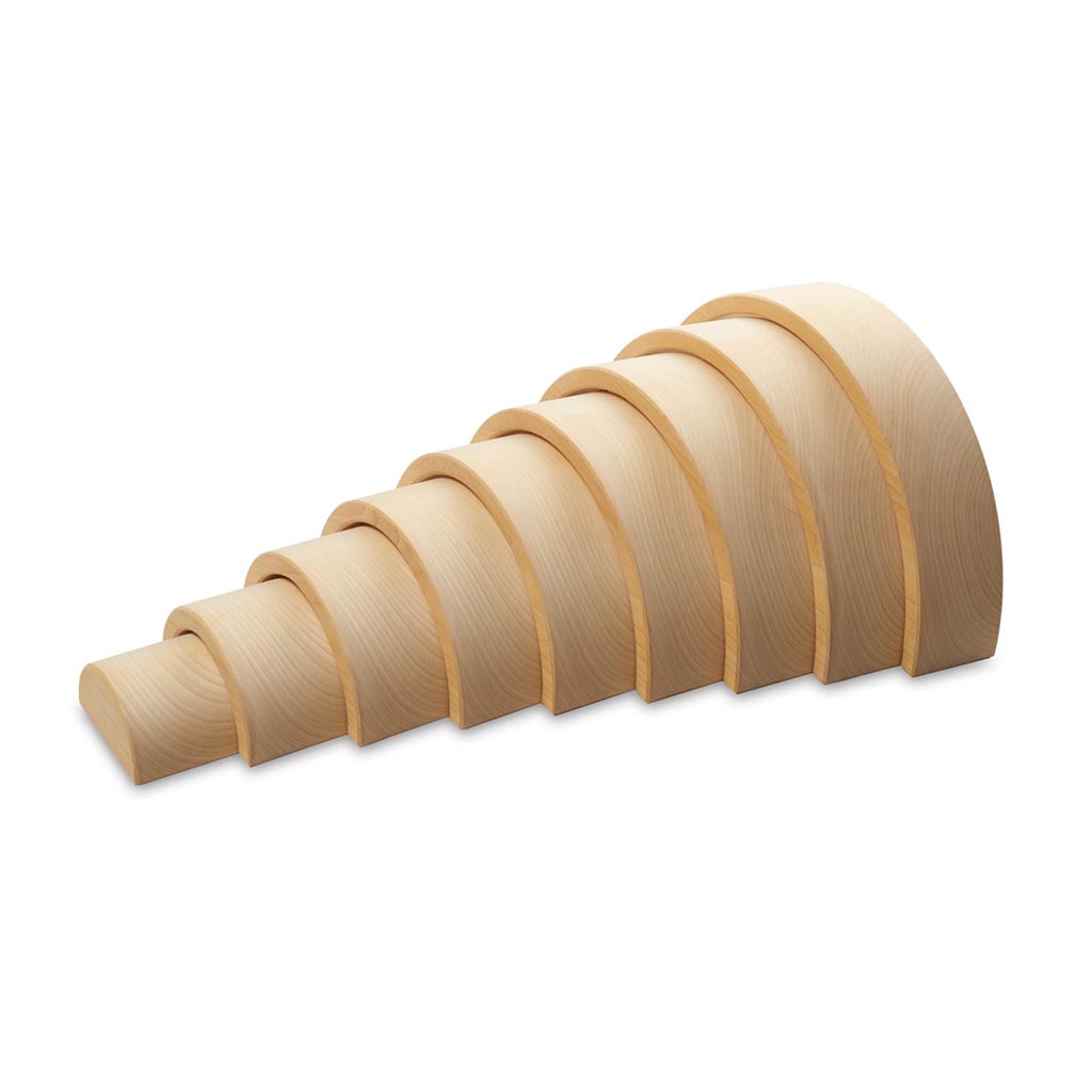 Ocamora Medium Wood Rainbow Natural Color