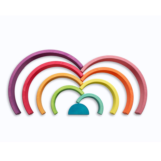 Ocamora Medium Wood Rainbow Purple