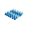 Load image into Gallery viewer, Grapat Mandala Blue Raindrops