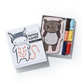 Load image into Gallery viewer, Wee Gallery Lacing Cards - Baby Animals
