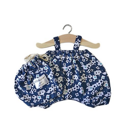Minikane Doll Clothes Kim Bloomer In Cotton Botanique Doll Romper For 13" Dolls (Paola Reina)