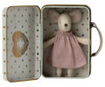 Load image into Gallery viewer, Maileg Angel Mouse In Suitcase
