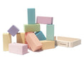 Load image into Gallery viewer, Ocamora Wooden Construction Blocks Rainbow (PASTEL)