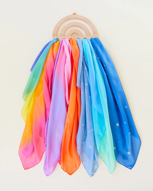 Sarah's Silks Playsilk Display