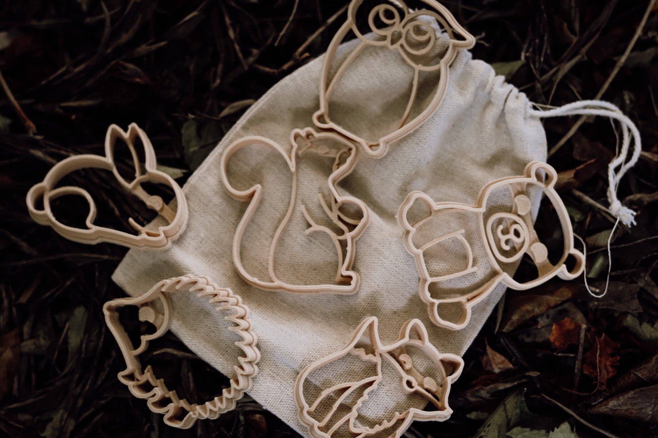 Kinfolk Pantry Mini Woodland Animals Eco Cutter™ Set