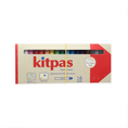Load image into Gallery viewer, Kitpas Rice Bran Wax Art Crayons 16 Colors