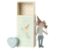 Load image into Gallery viewer, Maileg Tooth Fairy Mouse in Matchbox Blue or Rose 2023