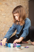 Load image into Gallery viewer, Grapat Aguamarina Winter Set With Wooden Nins, Ring, Mates, Coins, And Wizards