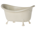 Load image into Gallery viewer, Small white bathtub with feet on a white background
