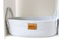 Load image into Gallery viewer, Maple and Lark Gather Rope Basket: Heathered Gray
