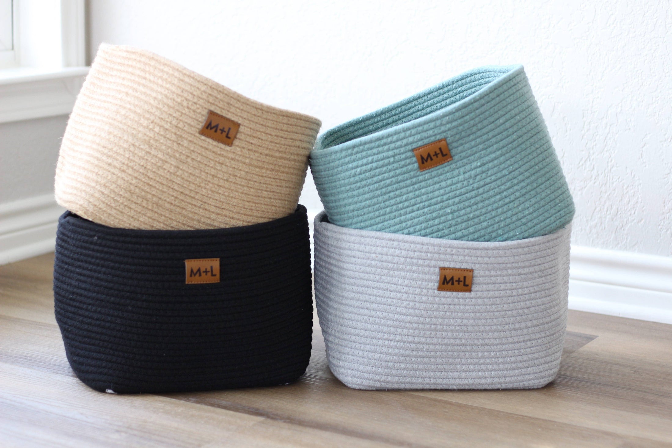 Maple and Lark Bliss Basket: White