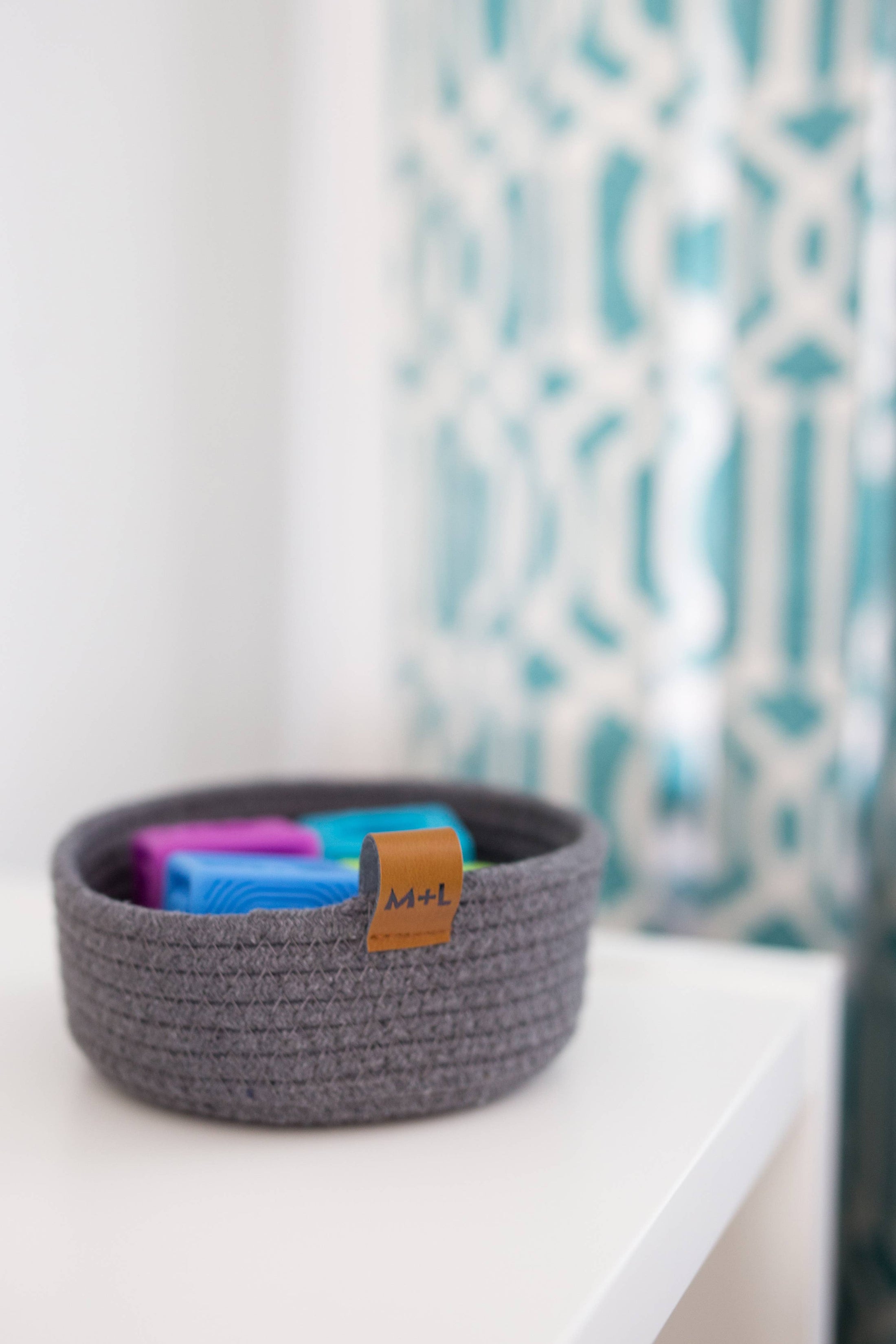 Maple and Lark Promise Rope Basket: Multiple Colors