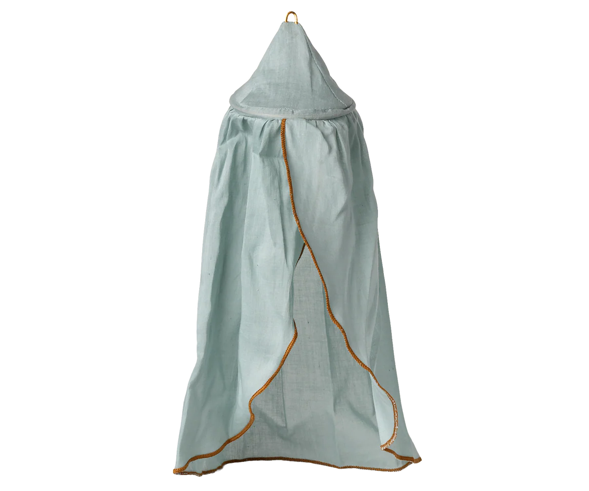 Preorder Maileg Bed canopy, Miniature - Mint or Off White (Expected Delivery:4.15.26)