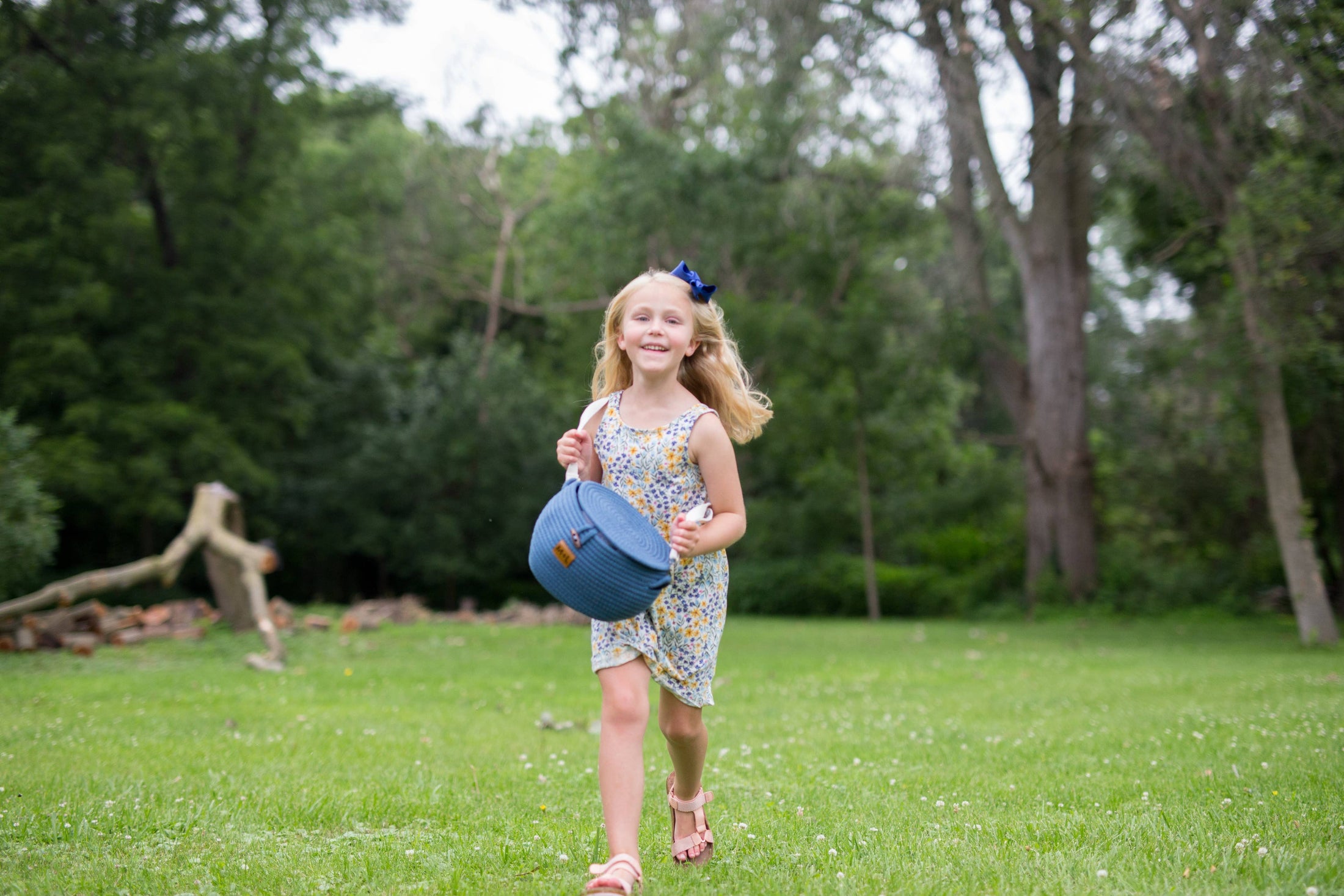 Maple and Lark Explorer Basket: Beige
