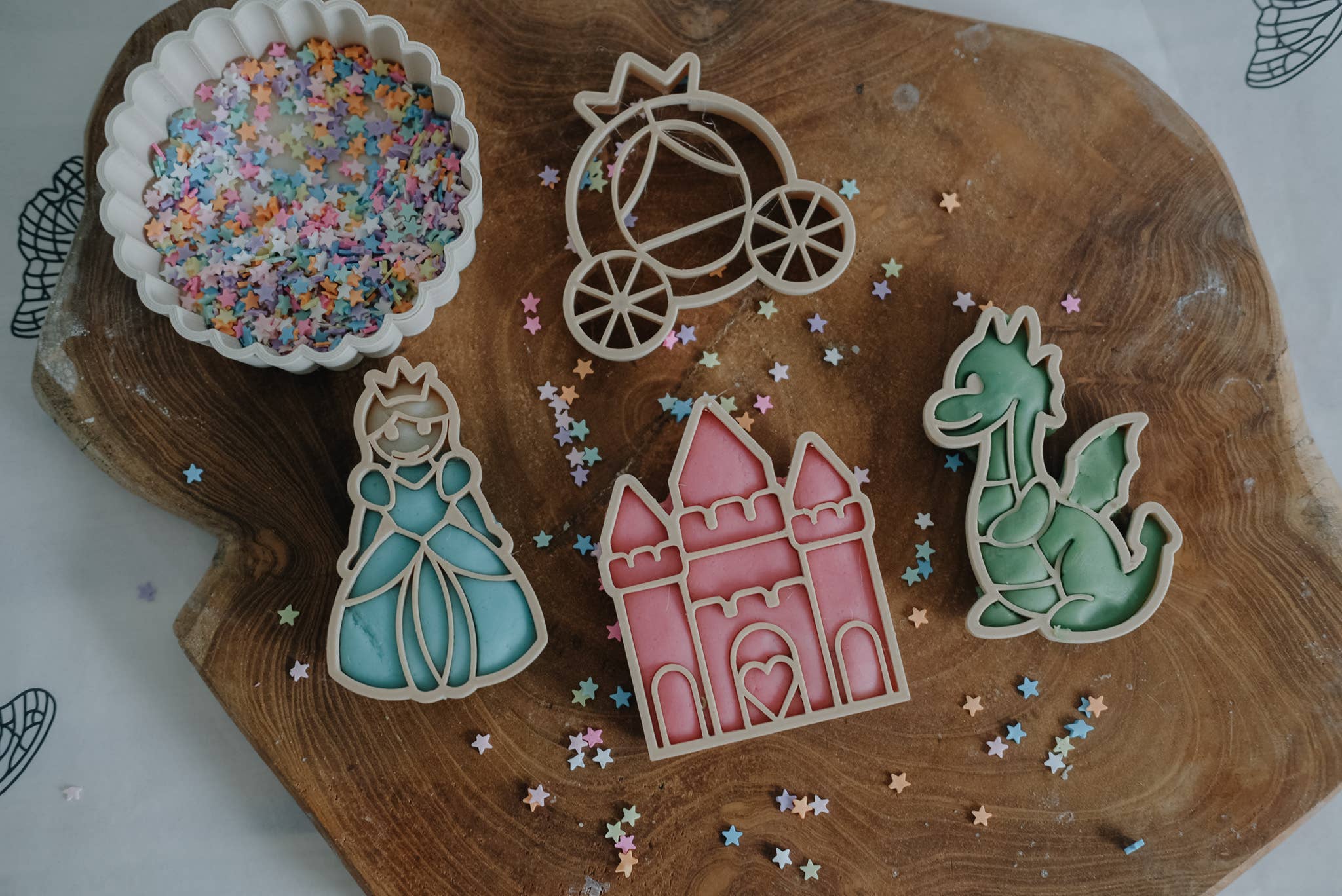 Kinfolk Pantry Fairytale Princess Playdough Eco Cutter Set™