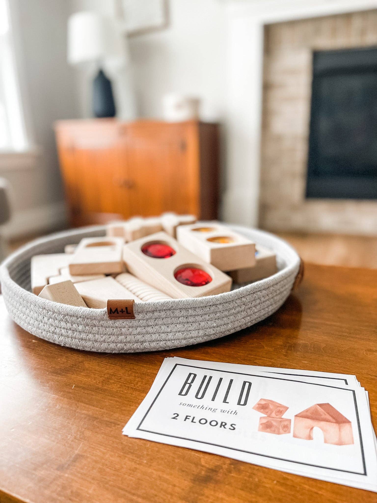 Maple and Lark Jubilee Tray: Stone Gray