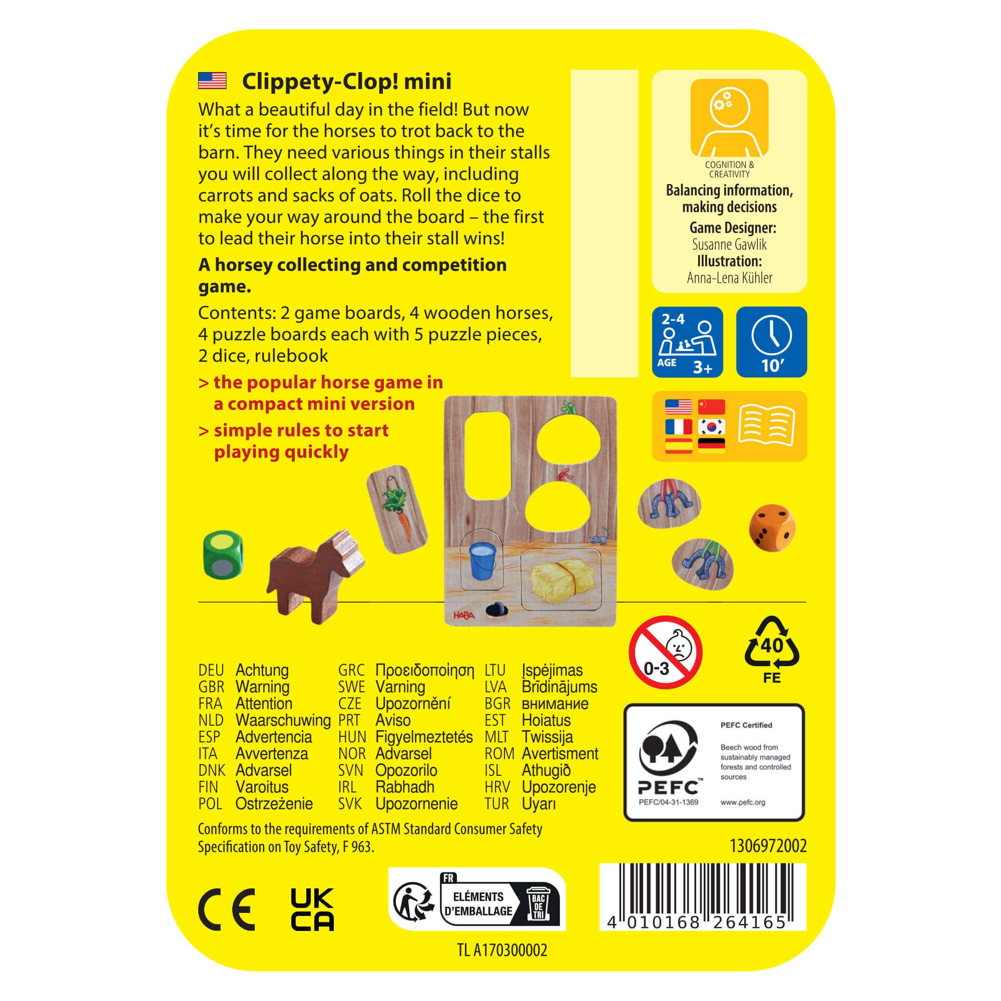 Haba Clippety-Clop! Mini Game