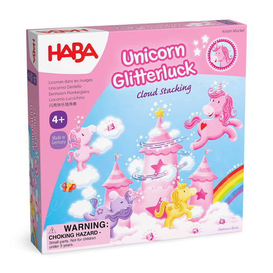 Haba Unicorn Glitterluck - Cloud Stacking
