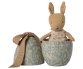 Load image into Gallery viewer, Preorder Maileg Easter egg with micro rabbit, Small - Dusty blue or Cream Yellow (Expected Delivery: 2.15.26)
