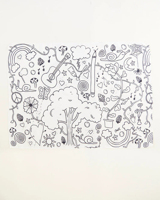 Sarah's Silks Seek & Find Coloring Playsilk