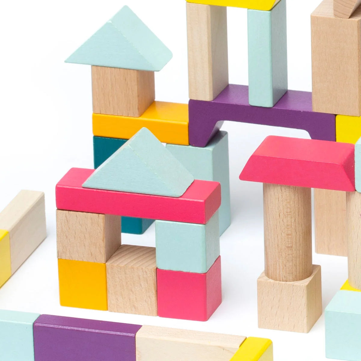 Cubika Wooden Blocks Constuction Set