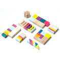 Load image into Gallery viewer, Cubika Wooden Blocks Constuction Set
