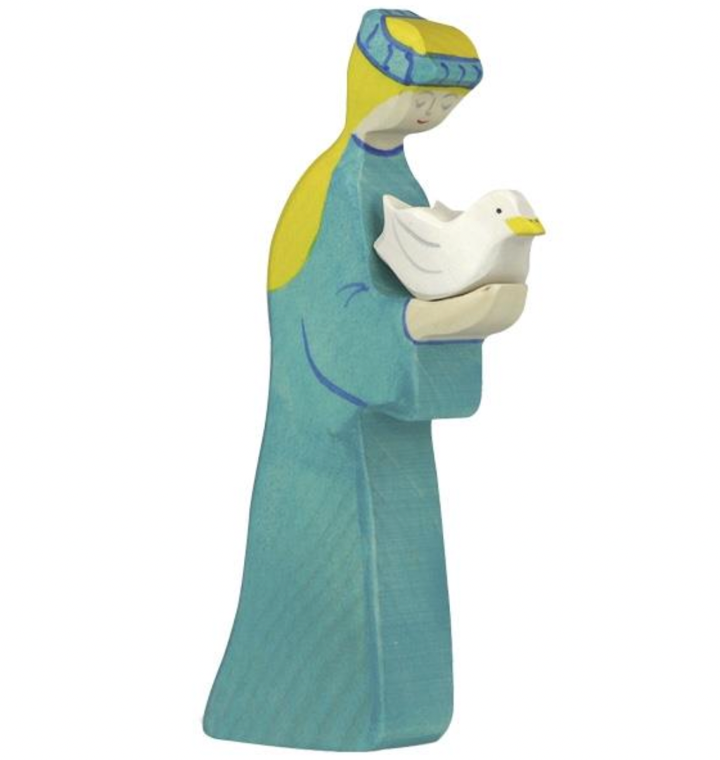 Holztiger Noah's Wife European Wooden Toy