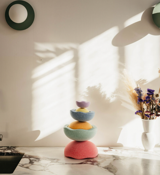 Stapelstein Inside Rainbow Pastel