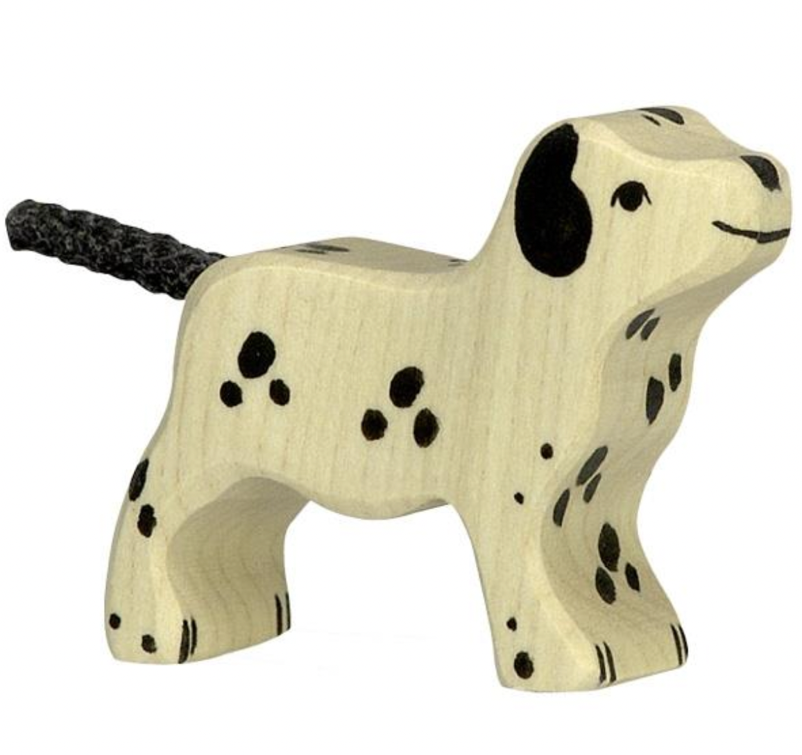 Holztiger Small Standing Dalmation European Wooden Animal