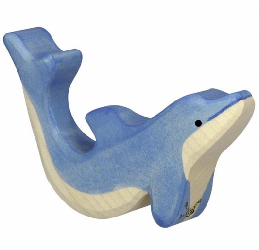 Holztiger Small Dolphin European Wooden Animal
