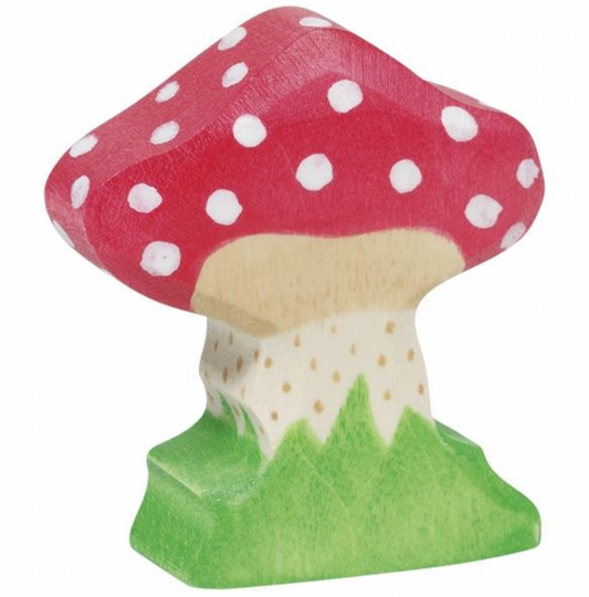 Holztiger Toadstool European Wooden Toy
