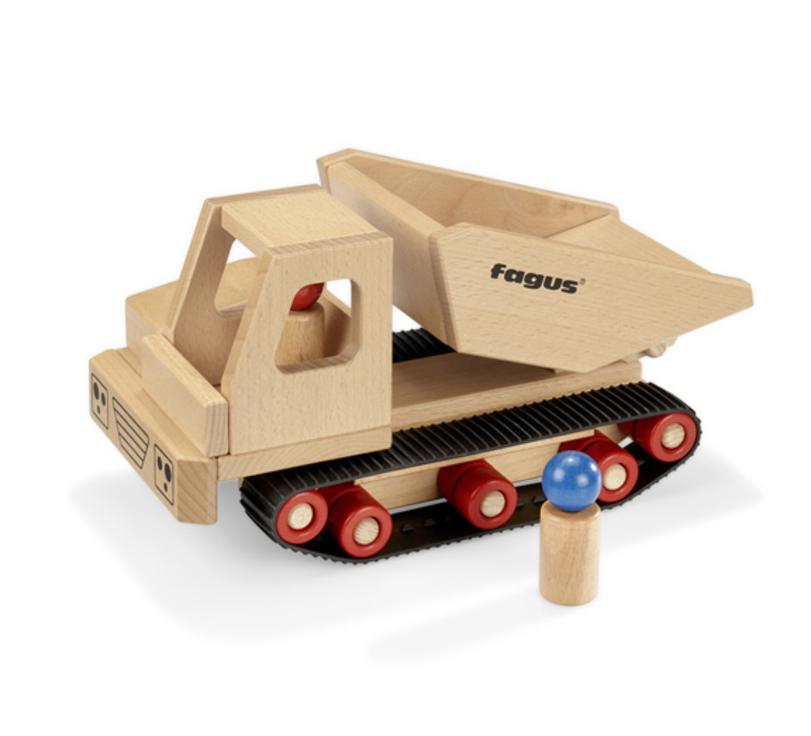 Old Fagus Flatbed Truck cheapest Montessori Toy