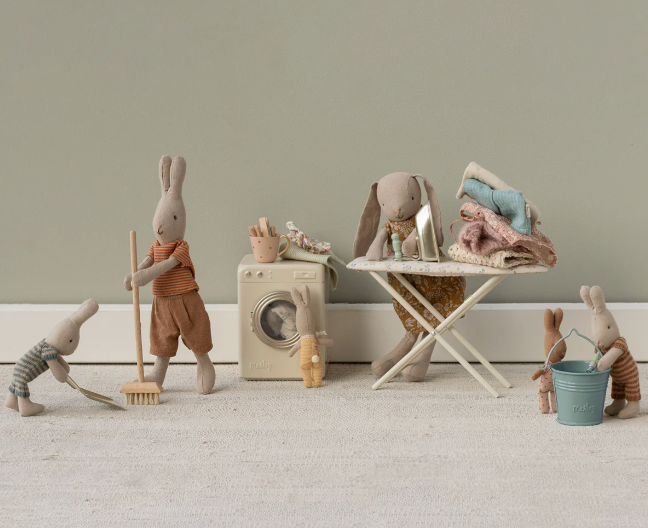 Maileg Broom set, Miniature