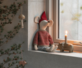 Load image into Gallery viewer, Maileg Christmas mouse, Maxi - Boy
