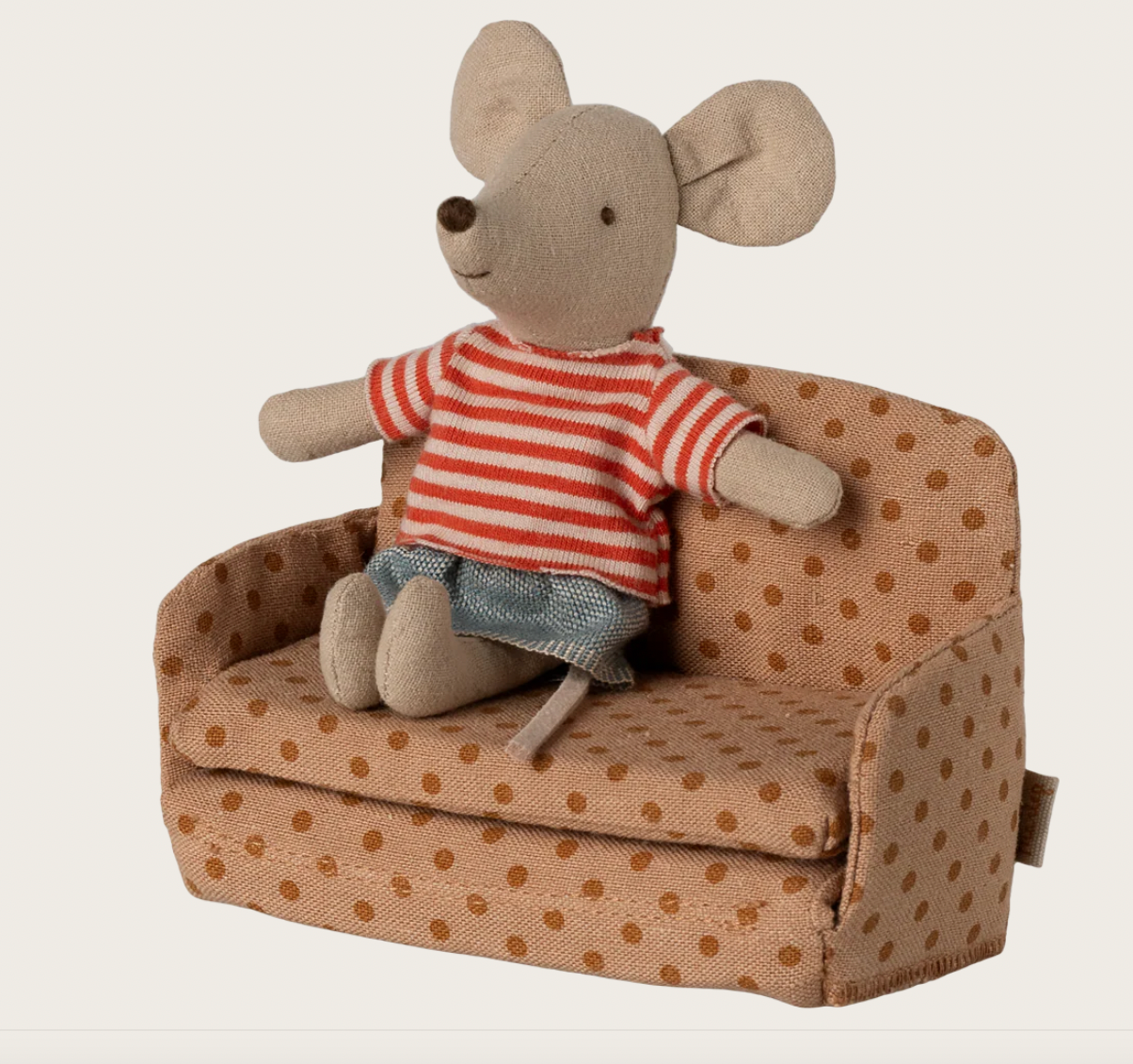 Maileg Sofa bed, Mouse - Dots or Checker
