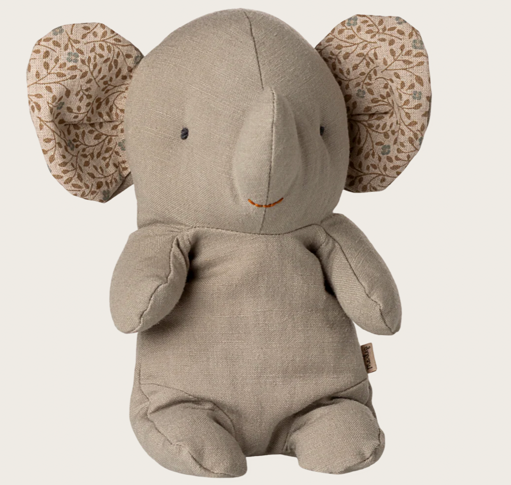 Maileg Safari friends, Elephant, Small - Powder or Iron Grey