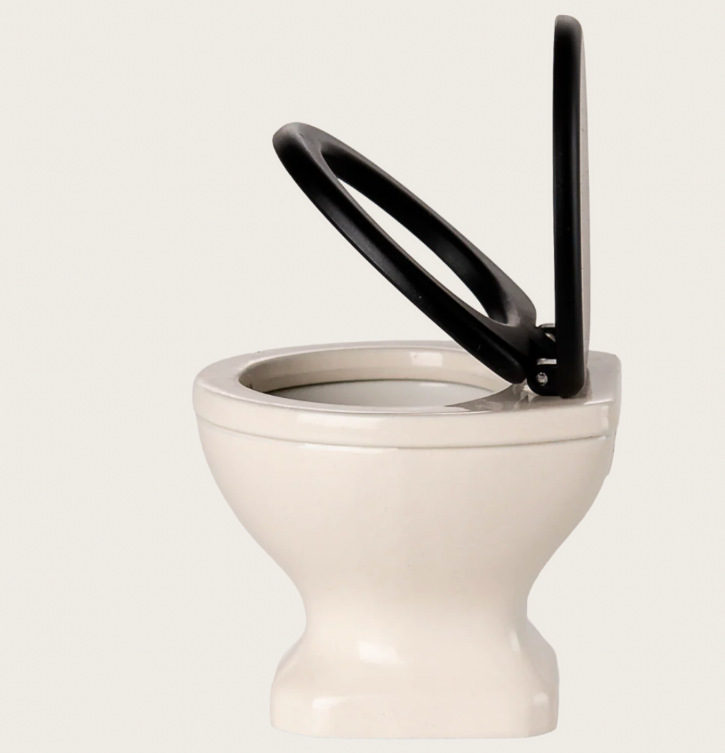 Maileg WC, Mouse - Off white