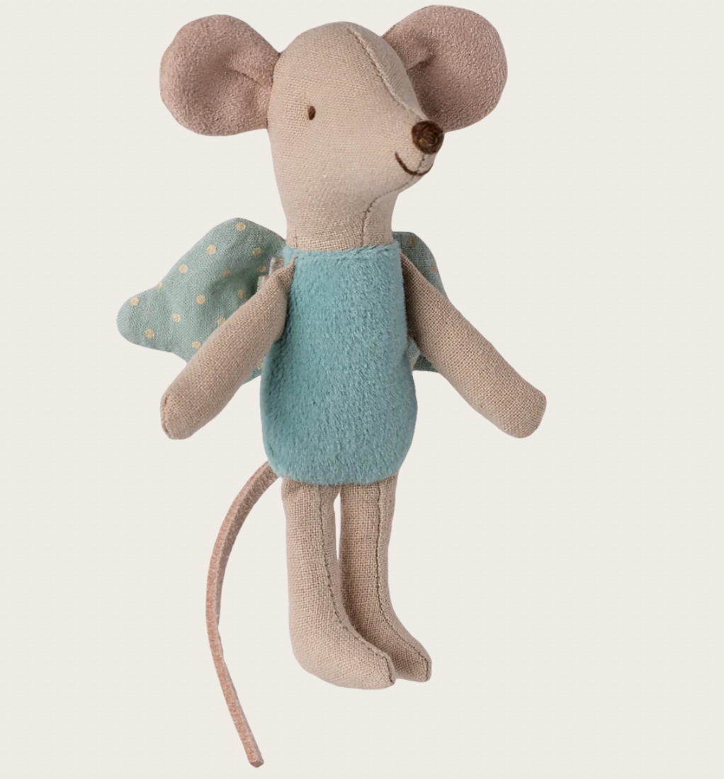 Maileg  Fairy mouse, Little - Powder, Rose, or Mint
