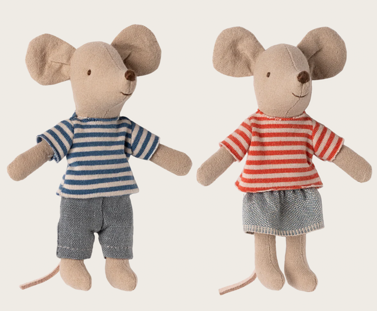 Preorder Maileg LouiMax and Stella, Little brother and sister mice (Expected Delivery 11.15.2025)