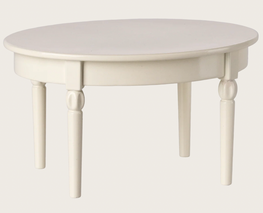 Maileg Vintage dining table, Mouse - Off white
