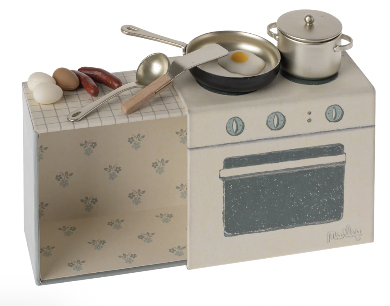 Maileg Cooking Set, Mouse
