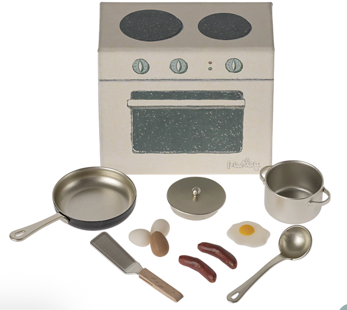 Maileg Cooking Set, Mouse