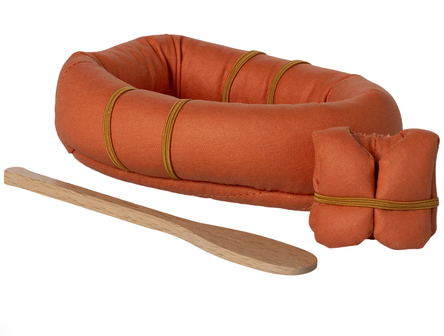 Maileg Rubber Boat, Dusty Yellow