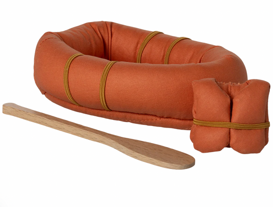 Maileg Rubber Boat, Dusty Yellow