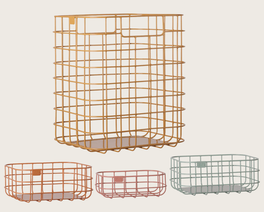 Preorder Maileg Metal Basket Set, 4 pcs (Expected Delivery: 11.1.26)