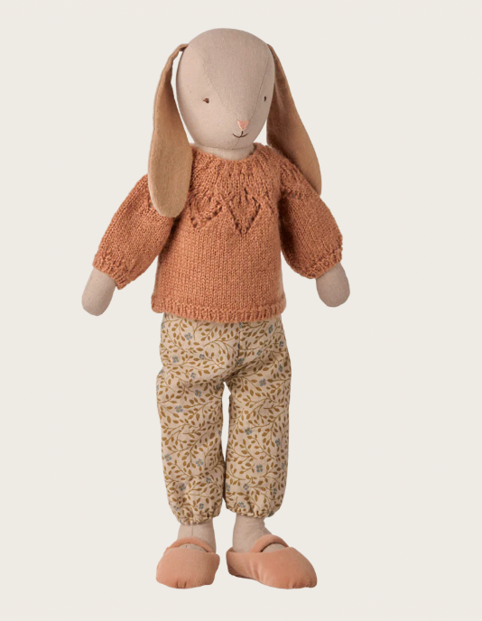 Preorder Maileg Bunny, Size 3 - Classic - Pants and knitted sweater (or Outfit only)(Expected Delivery: 11.1.26)